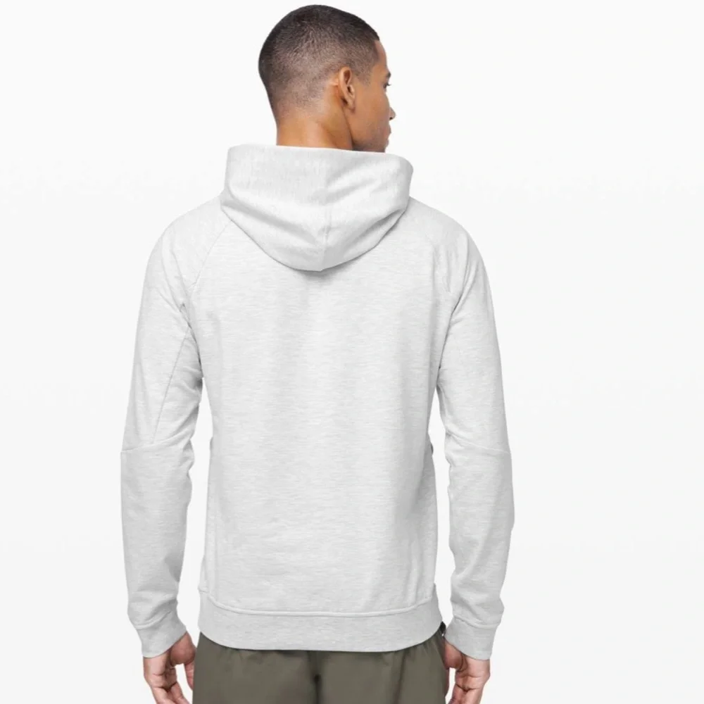 2024 Lululemon City Sweat Pullover Hoodie
Heathered Ultra Light Grey / Sea Salt - Picture 5 of 10